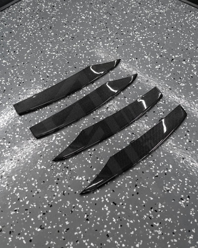 Carbon Fiber GT Style Rear Canards – Audi R8