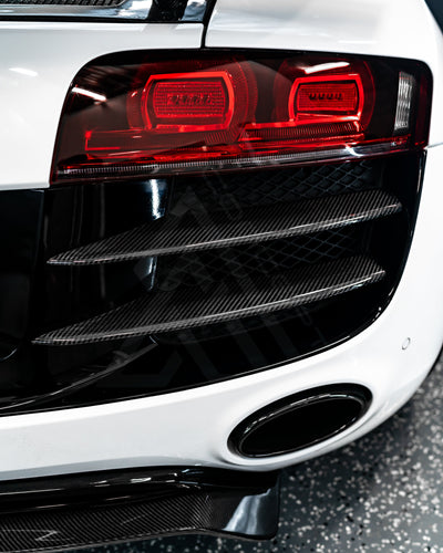 Carbon Fiber GT Style Rear Canards – Audi R8