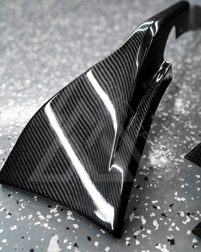 A90 A91 Supra Carbon Fiber TRD Style Front Lip