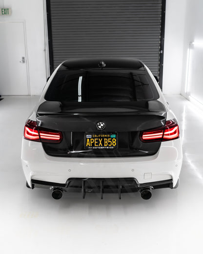 F30 Carbon Fiber Signature Rear Diffuser