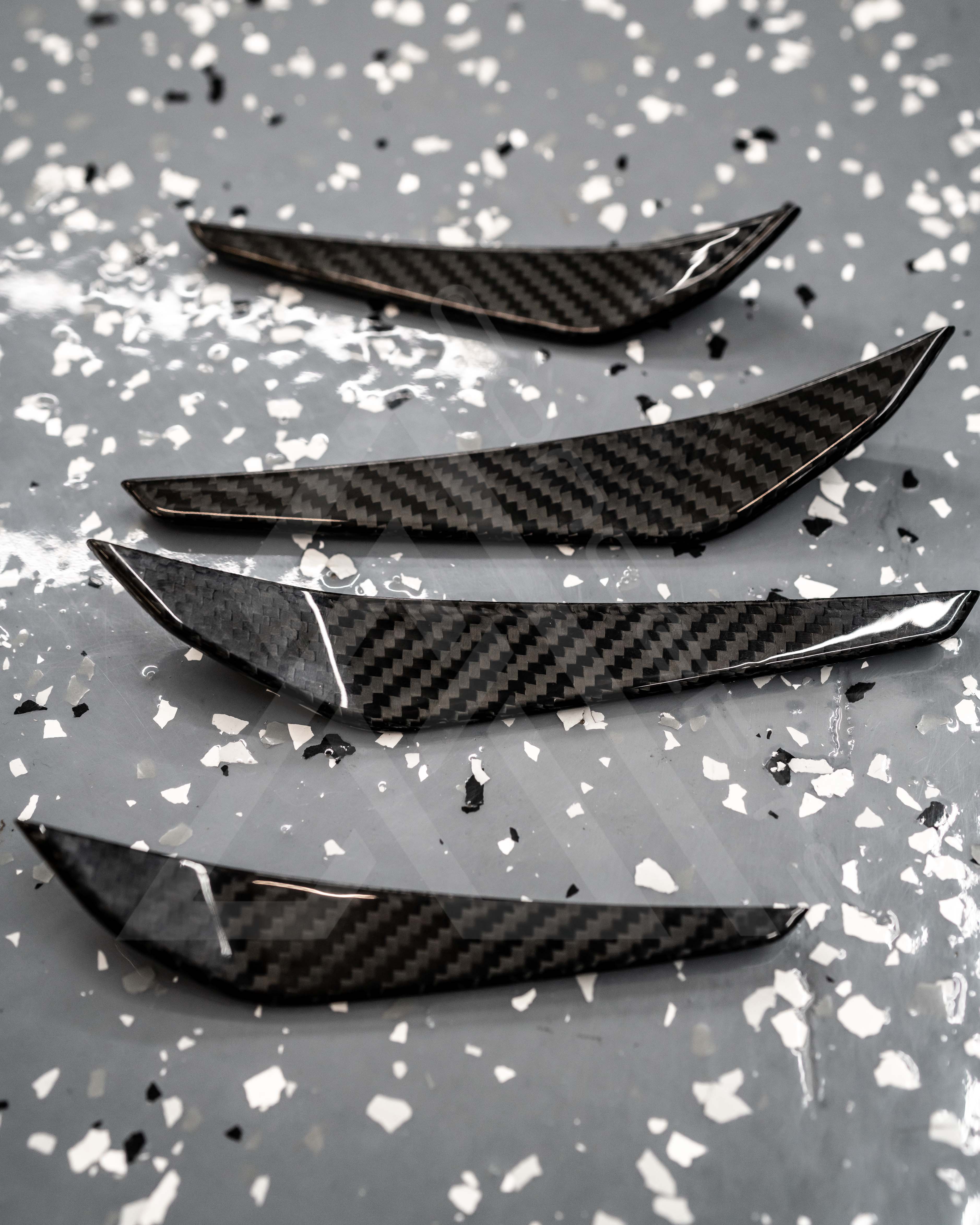 G80 M3 G82 M4 MP Carbon Fiber Canards