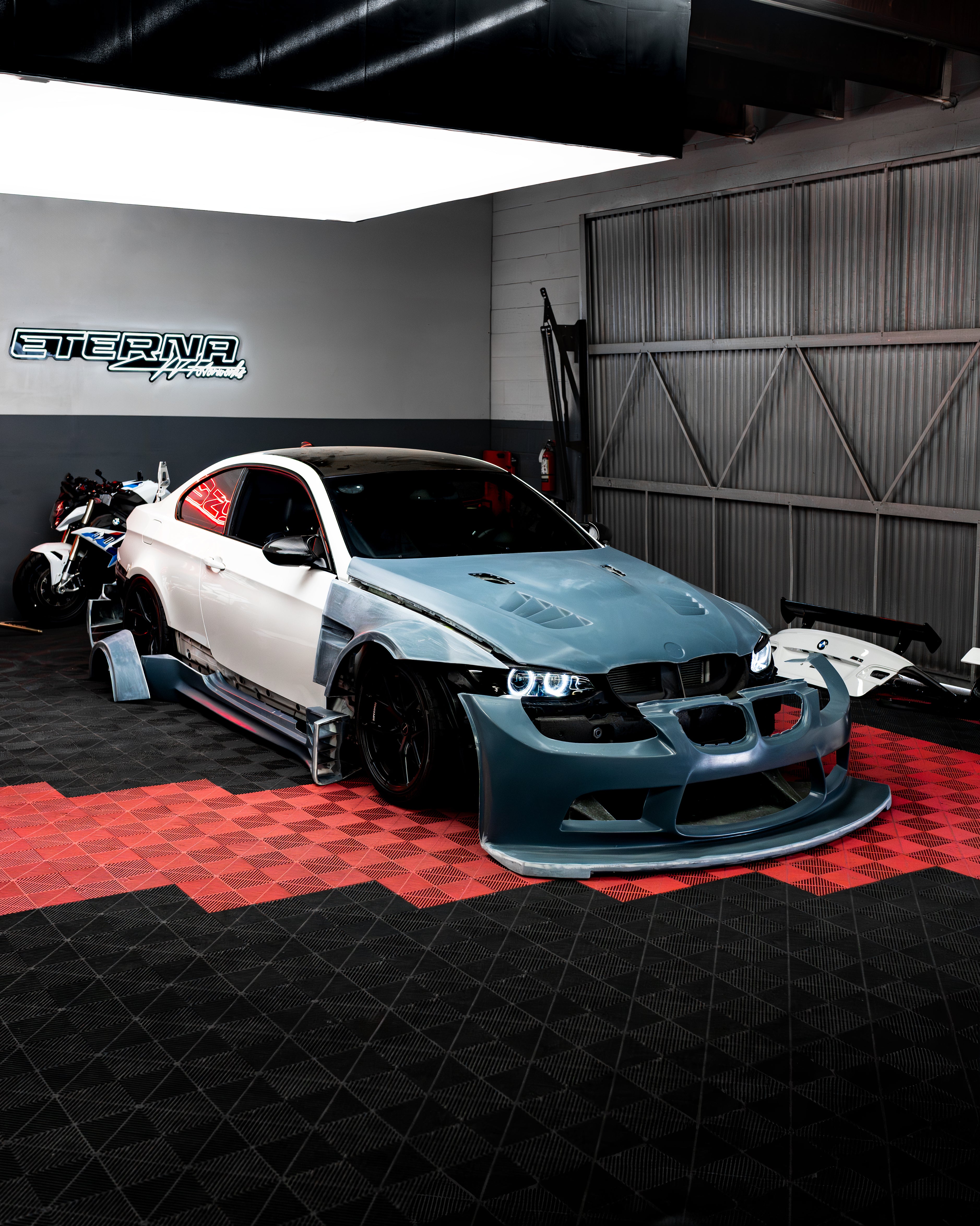 GTR ALMS Style Widebody Kit – BMW E92 M3 | Eterna Motorworks