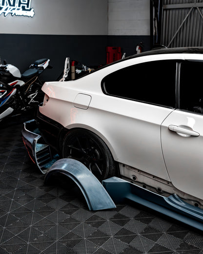 GTR ALMS Style Widebody Kit – BMW E92 M3 | Eterna Motorworks