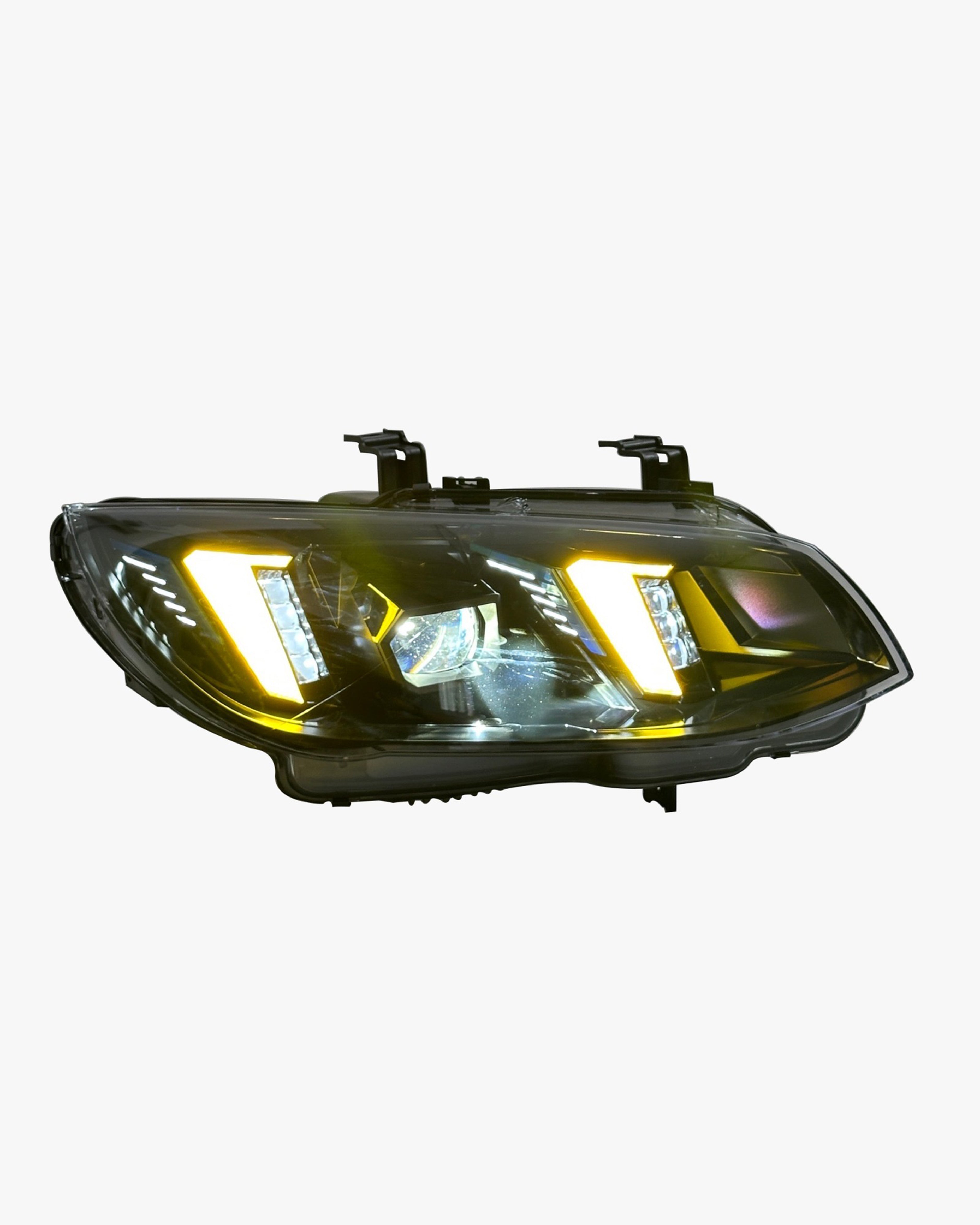 Snake Eyes Style LED Headlights – BMW E92 / E93 | Eterna Motorworks