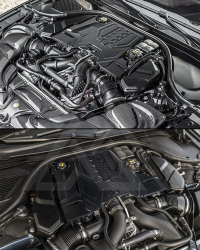 Carbon Fiber Engine Bay Cover – BMW F90 M5