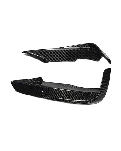 Carbon Fiber Front Fangs – BMW F30 3 Series