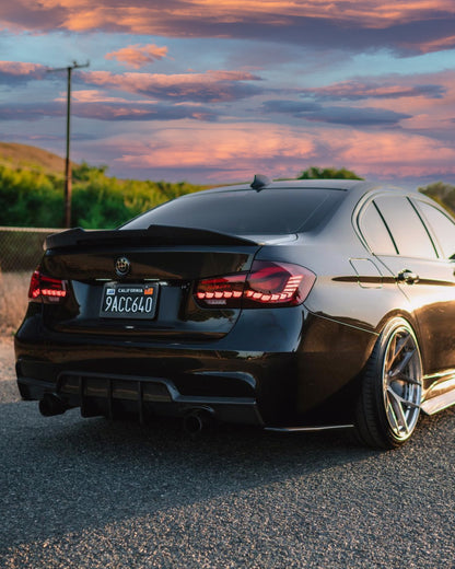 Signature Series Carbon Fiber Rear Diffuser – BMW F30 3 Series