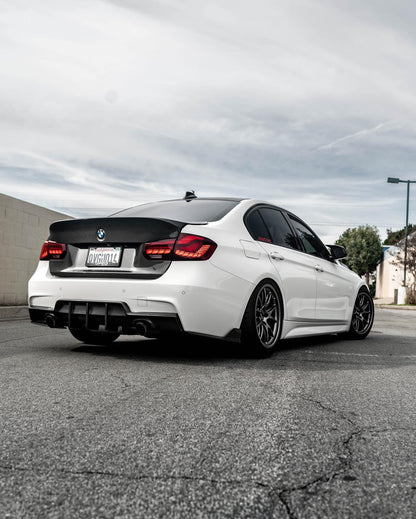 Signature Series Carbon Fiber Rear Diffuser – BMW F30 3 Series