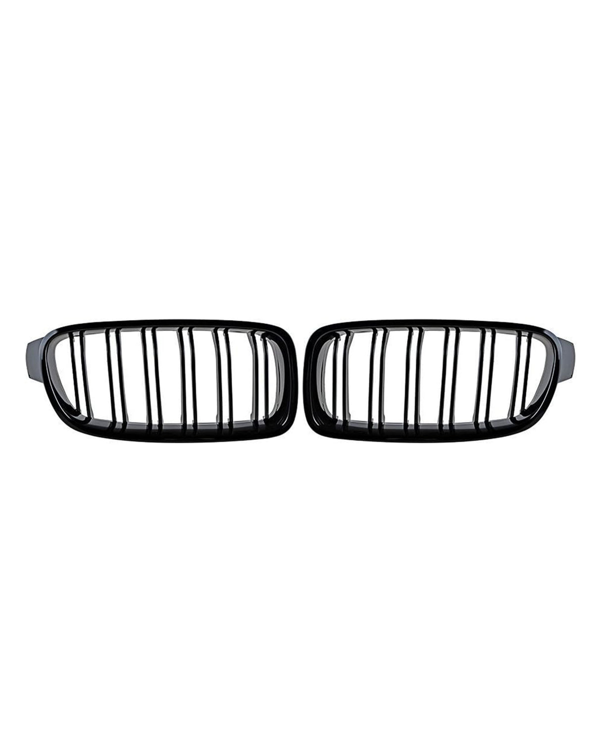 F30 Gloss Black M3 Style Front Kidney Grills