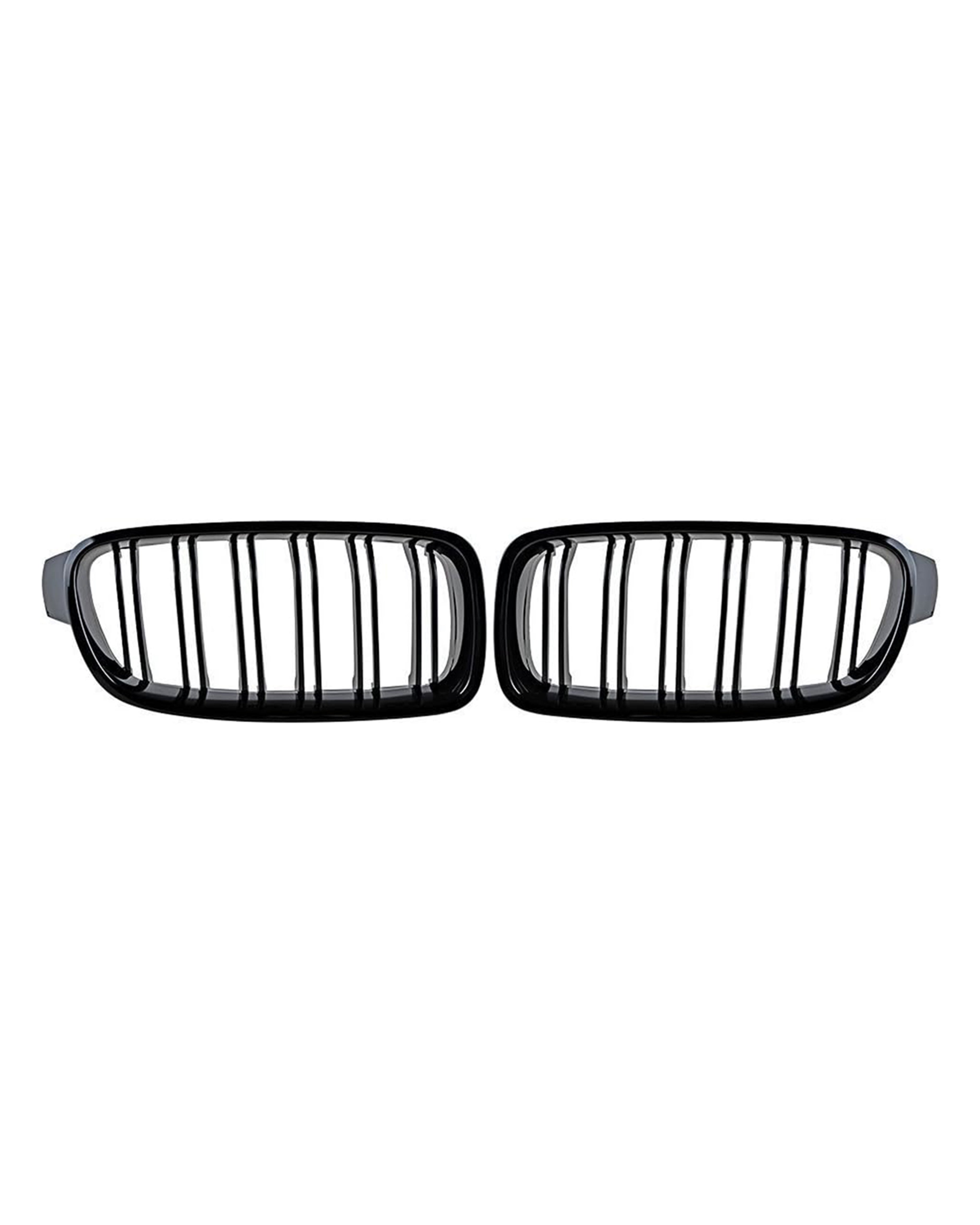 F30 Gloss Black M3 Style Front Kidney Grills