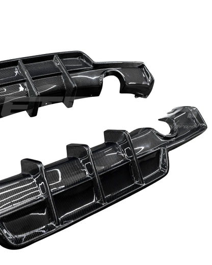 Signature Series Carbon Fiber Rear Diffuser – BMW F30 3 Series