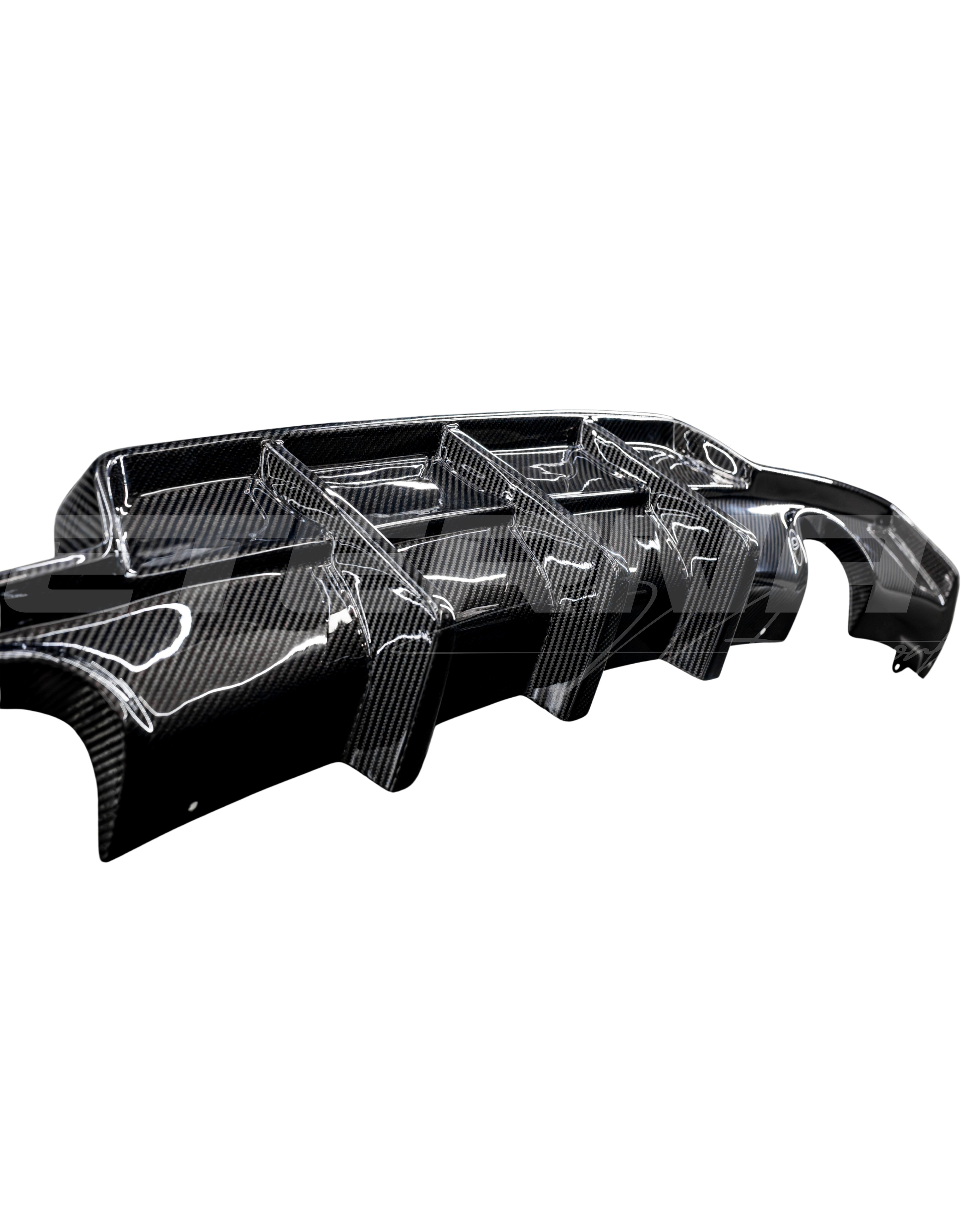 Signature Series Carbon Fiber Rear Diffuser – BMW F30 3 Series