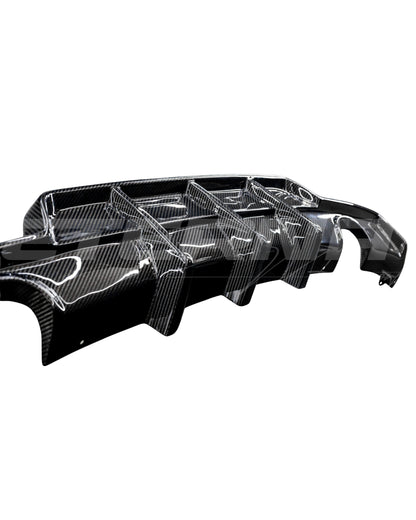 Signature Series Carbon Fiber Rear Diffuser – BMW F30 3 Series