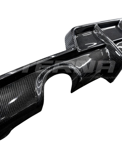 Signature Series Carbon Fiber Rear Diffuser – BMW F30 3 Series
