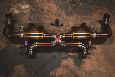 Audi R8 Valved Sport Exhaust System
