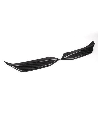 V2 Dry Carbon Fiber Front Upper Splitters – BMW F80 M3 / F82 F83 M4