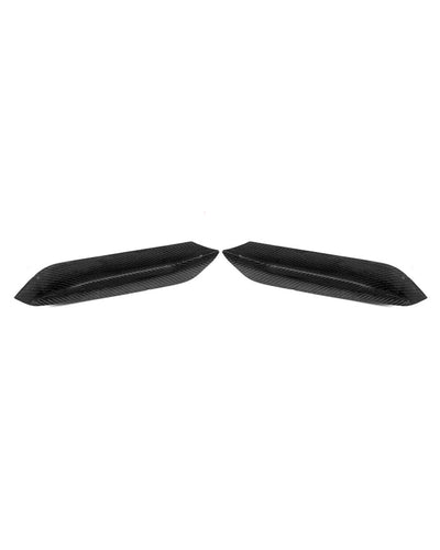 V2 Dry Carbon Fiber Front Upper Splitters – BMW F80 M3 / F82 F83 M4