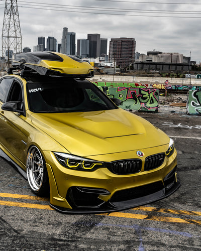 Laptorr-Style Carbon Fiber Front Lip – BMW F80 M3 / F82 F83 M4