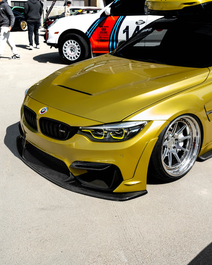 Laptorr-Style Carbon Fiber Front Lip – BMW F80 M3 / F82 F83 M4 | Eterna Motorworks