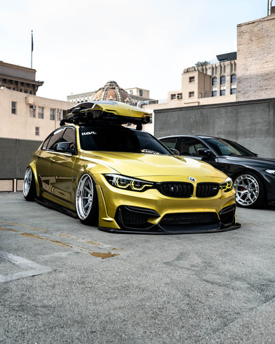 Laptorr-Style Carbon Fiber Front Lip – BMW F80 M3 / F82 F83 M4
