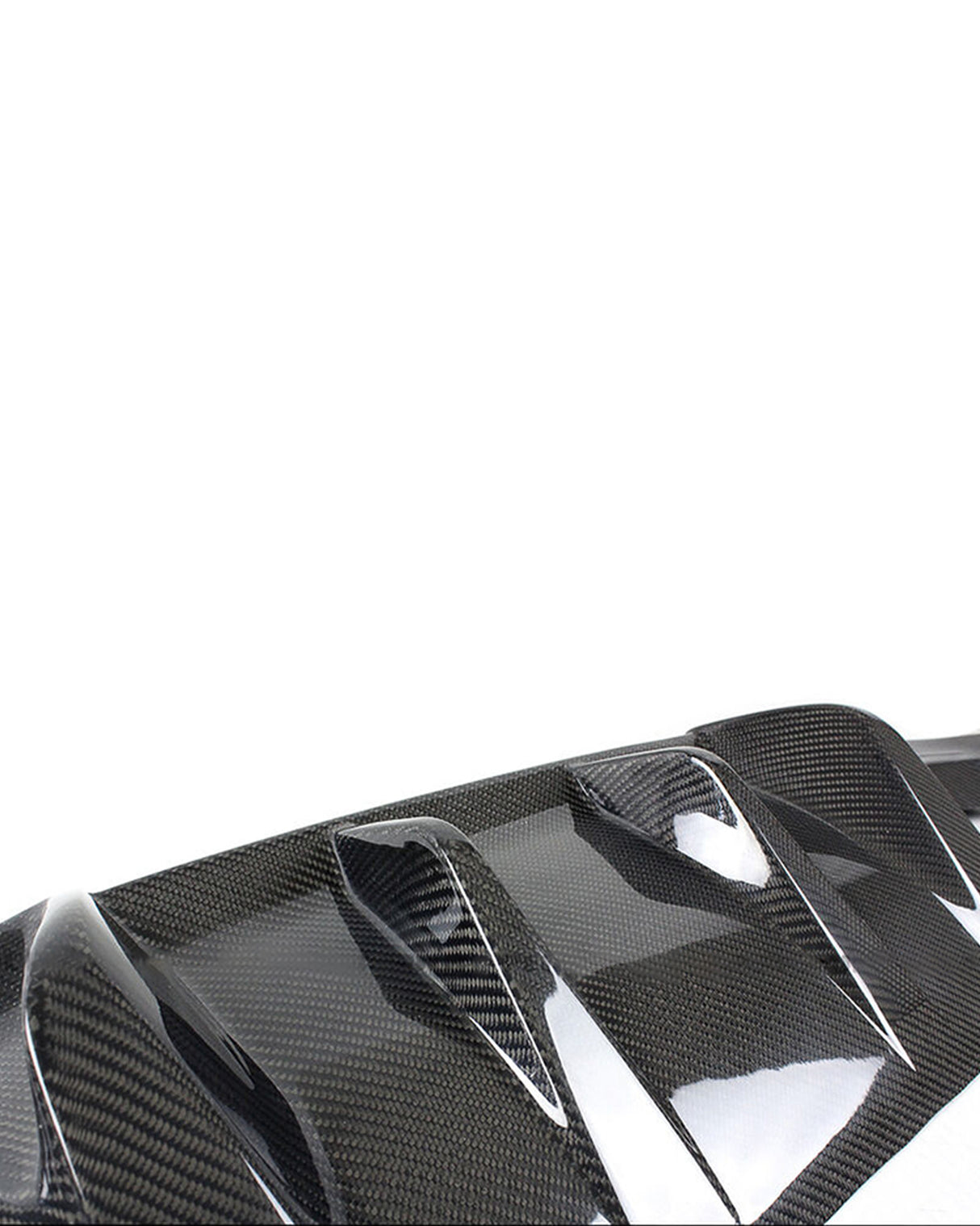 F87 M2 AK Style Carbon Fiber Rear Diffuser