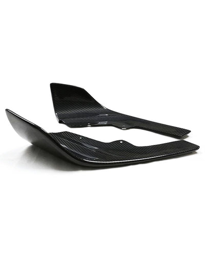 MP Style Carbon Fiber Front Splitters – BMW F87 M2