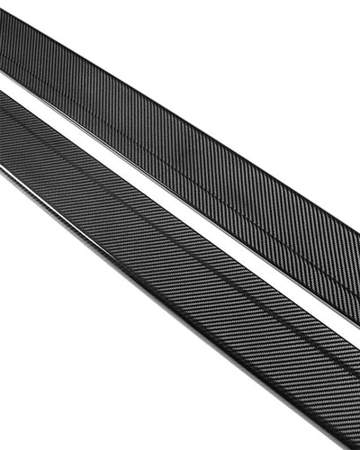 Performance Style Carbon Fiber Side Skirt Extensions – BMW F80 M3 / F82 M4