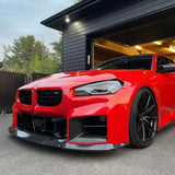 G87 M2 MH Style Carbon Fiber Front Lip