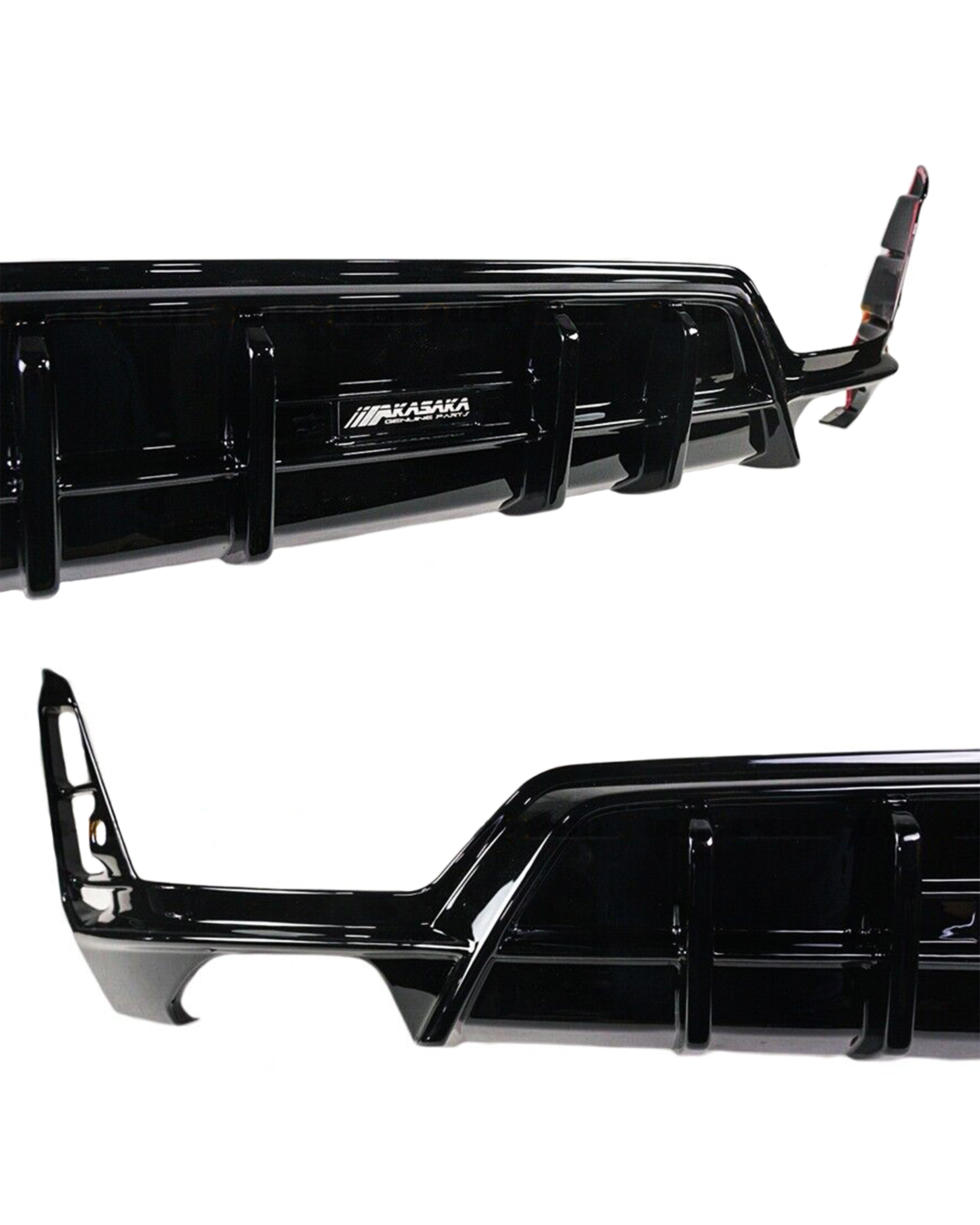Gloss Black Rear Bumper Diffuser – BMW G20 330i / M340i