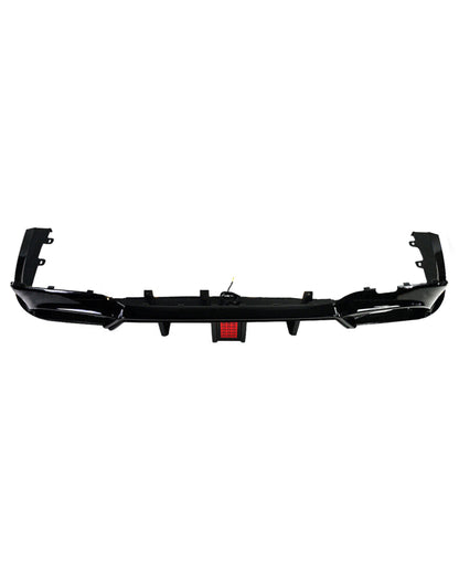 CMS Style Gloss Black Rear Diffuser with LED Light – BMW G20 3 Series