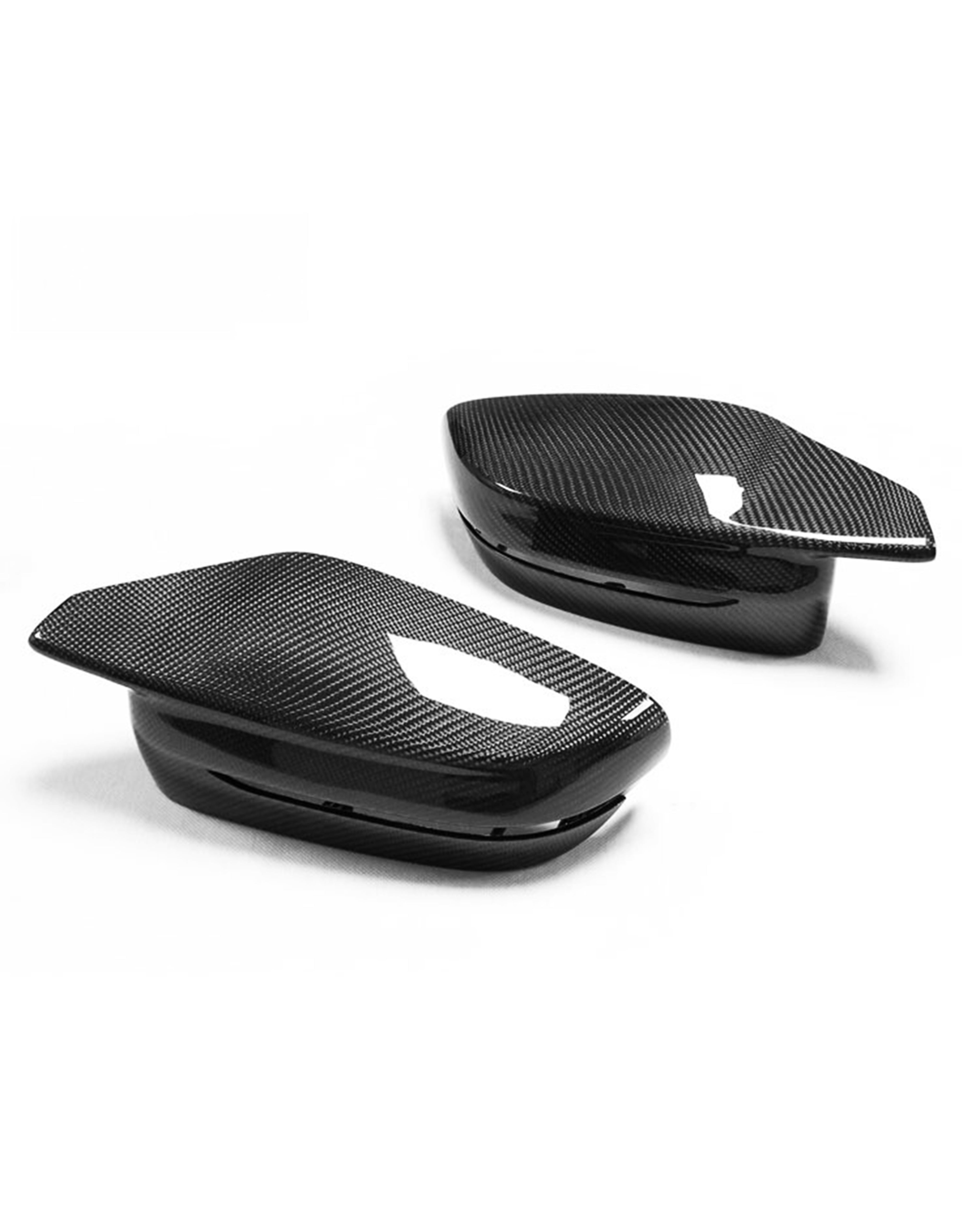 Carbon Fiber G8X Style Replacement Mirror Caps – BMW G20 M340I / G30 3 Series & G14 / G15 / G16 / G22 / G23