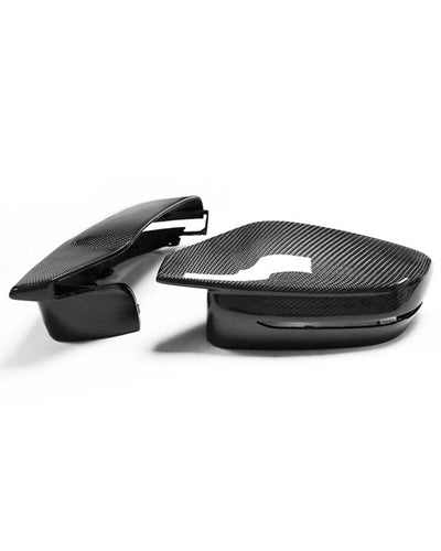 Carbon Fiber Replacement Mirror Caps – BMW LCI G20 G42 G26 M240i M340i