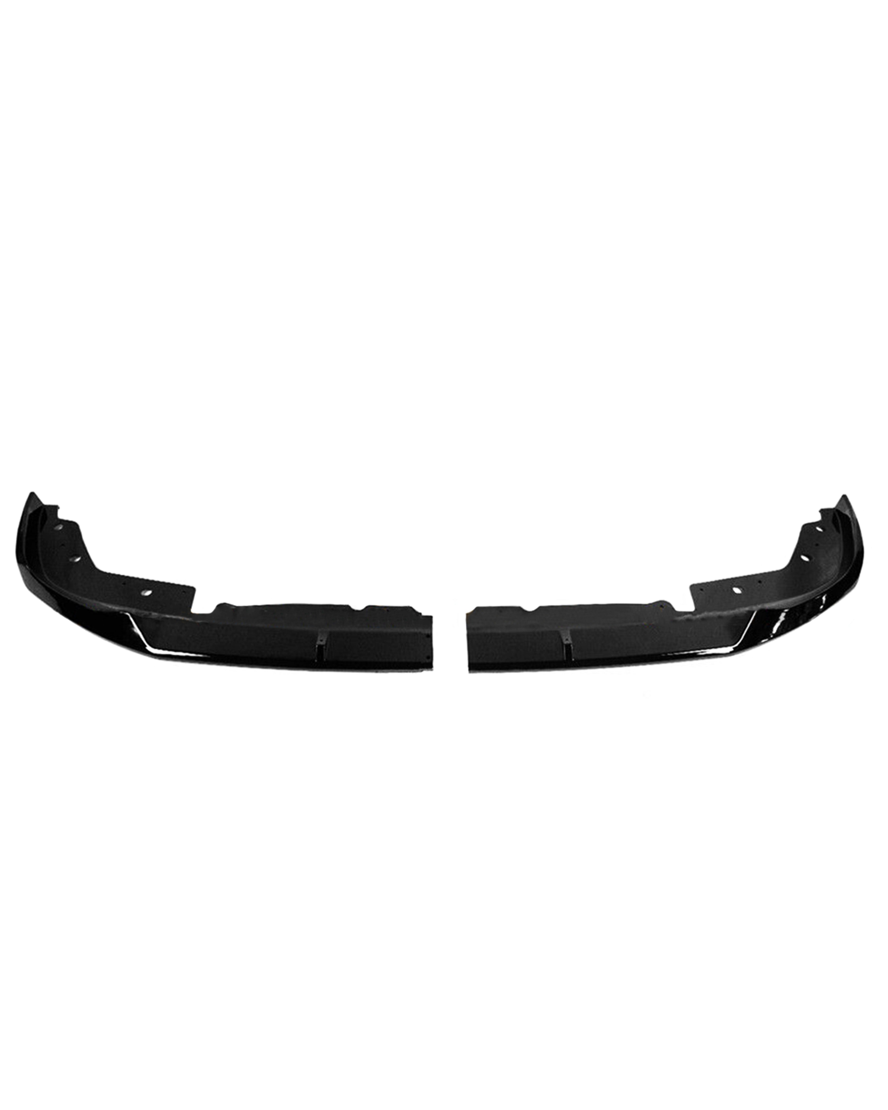 Gloss Black V-Style Front Lip – BMW G20 330i / M340i (LCI)
