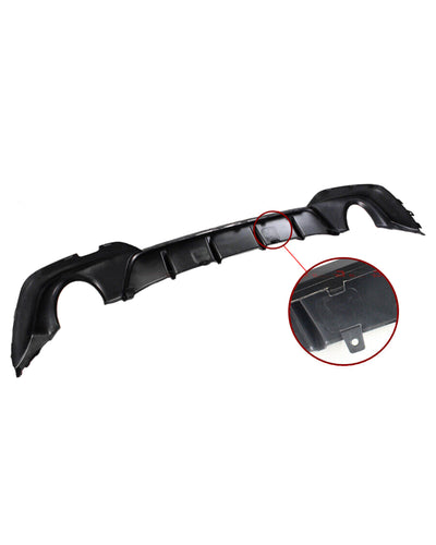 Gloss Black Dual Exit Rear Diffuser – BMW G20 3 Series