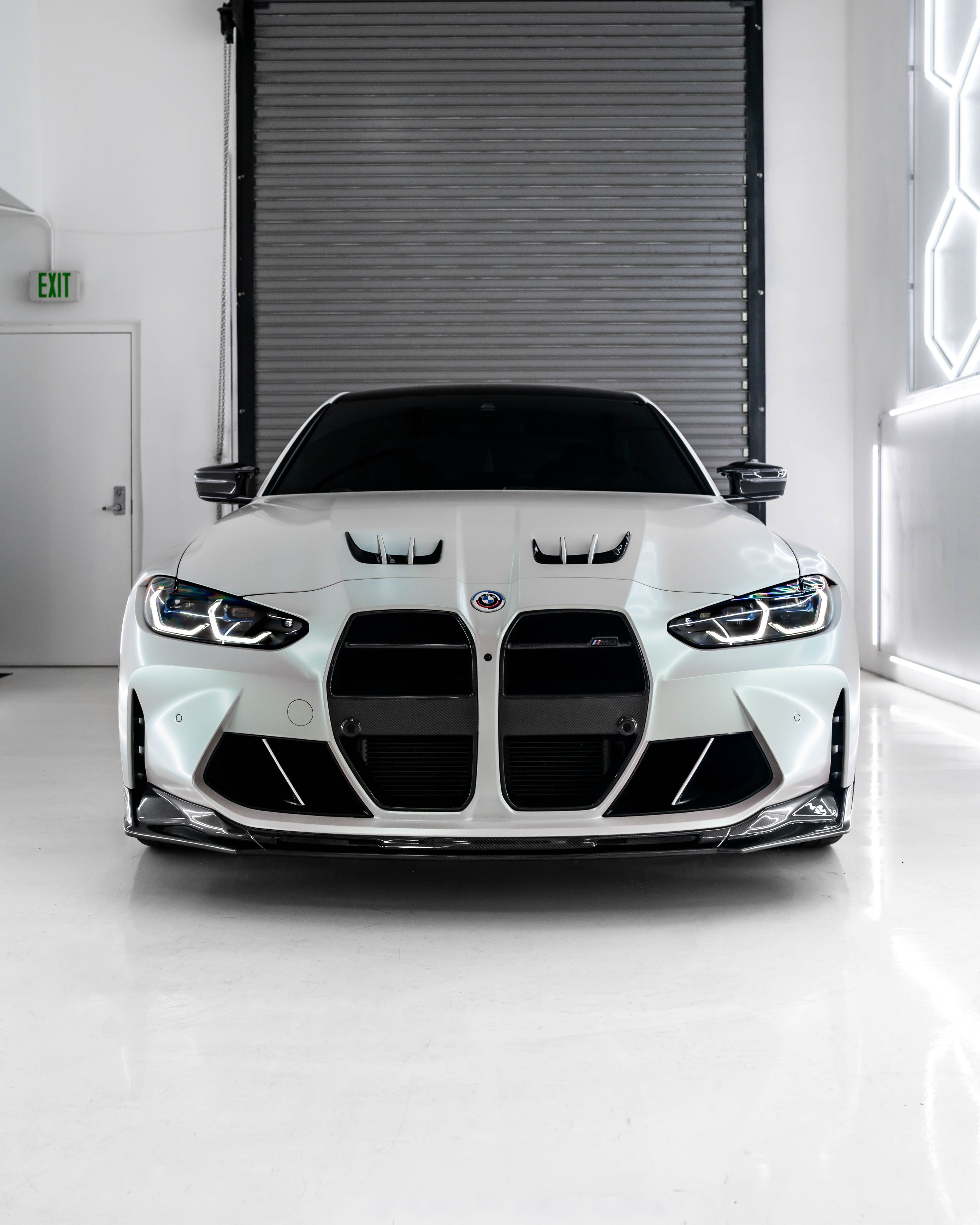 V Style Dry Carbon Fiber Grill – BMW G80 M3 / G82 G83 M4 | Eterna Motorworks