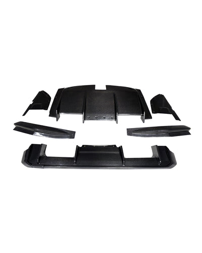 Carbon Fiber GTX 7 Piece Rear Diffuser – BMW G80 M3 / G82 G83 M4