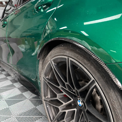 Carbon Fiber Wheel Arch Extensions – BMW G80 M3