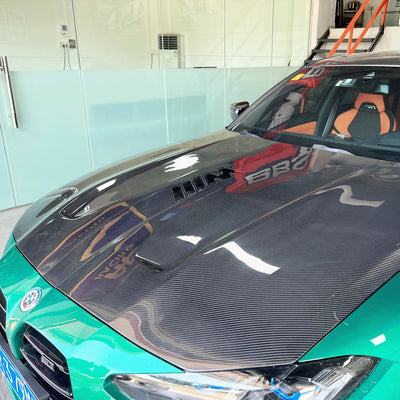 CSL Style Dry Carbon Fiber Hood – BMW G80 / G81 M3, G82 / G83 M4