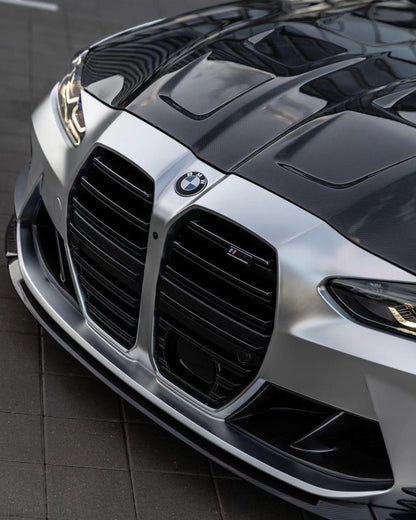 AC Style Dry Carbon Fiber Canards – BMW G80 M3 / G82 M4