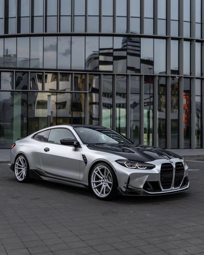 AC Style Dry Carbon Fiber Canards – BMW G80 M3 / G82 M4