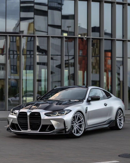 AC Style Dry Carbon Fiber Canards – BMW G80 M3 / G82 M4