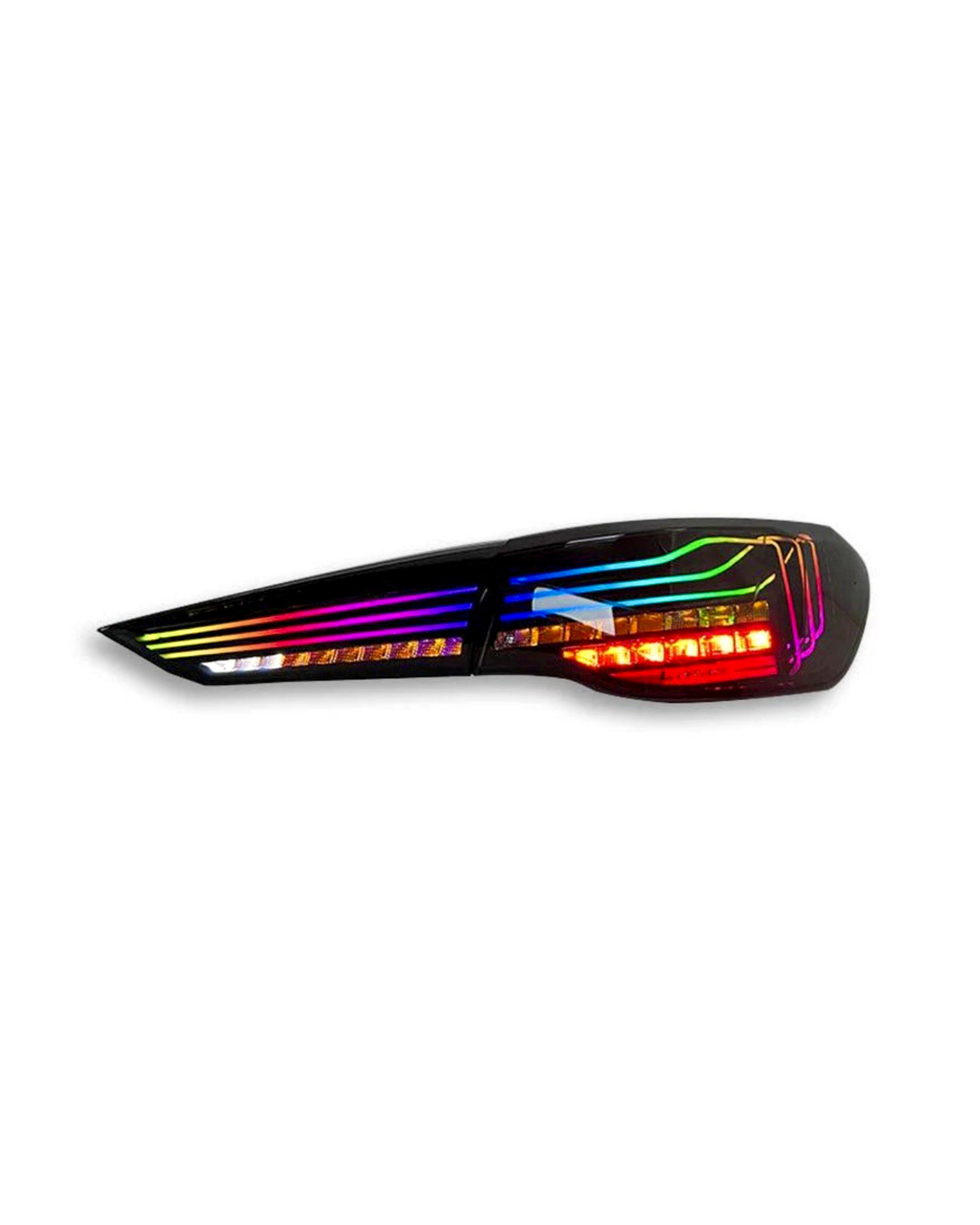 CSL RBG Laser Style Taillights – BMW G82 M4 / G22 4 Series Coupe