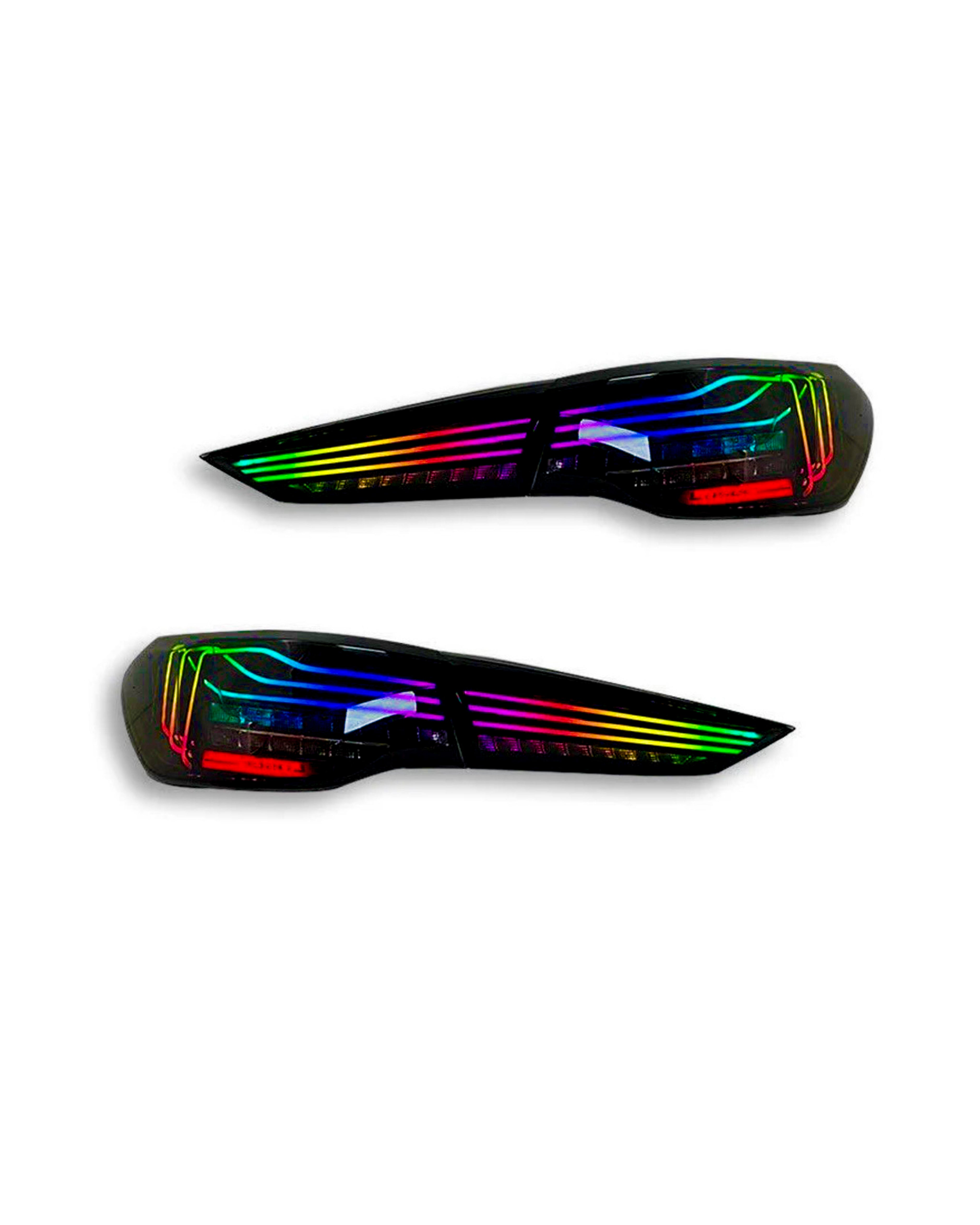 CSL RBG Laser Style Taillights – BMW G82 M4 / G22 4 Series Coupe