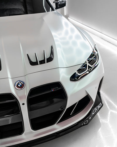 V Style Dry Carbon Fiber Grill – BMW G80 M3 / G82 G83 M4