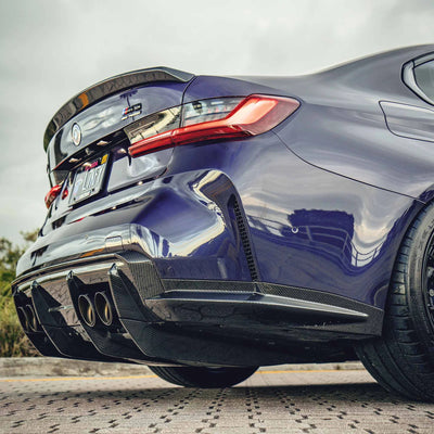 Carbon Fiber GTX 7 Piece Rear Diffuser – BMW G80 M3 / G82 G83 M4