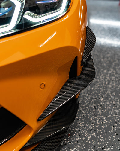 Carbon Fiber GT-Style Front Canards – BMW G80 M3 / G82 G83 M4