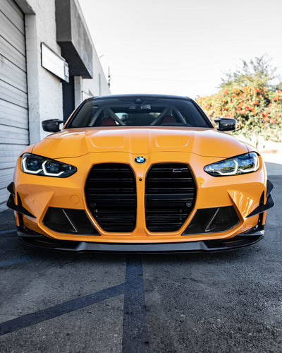 Carbon Fiber GT-Style Front Canards – BMW G80 M3 / G82 G83 M4