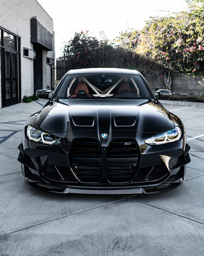 Carbon Fiber GT-Style Front Canards – BMW G80 M3 / G82 G83 M4