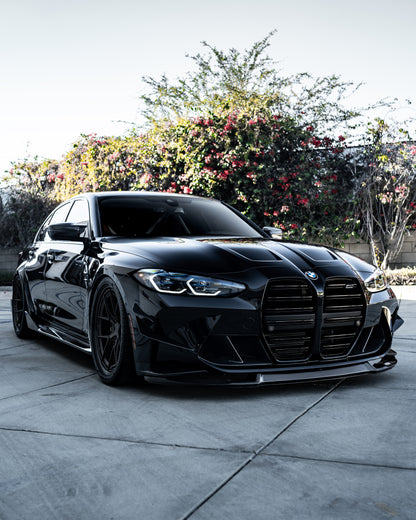 Carbon Fiber GT-Style Front Canards – BMW G80 M3 / G82 G83 M4