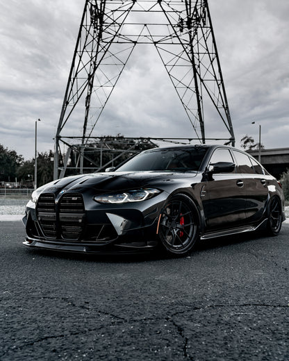 Carbon Fiber GT-Style Front Canards – BMW G80 M3 / G82 G83 M4